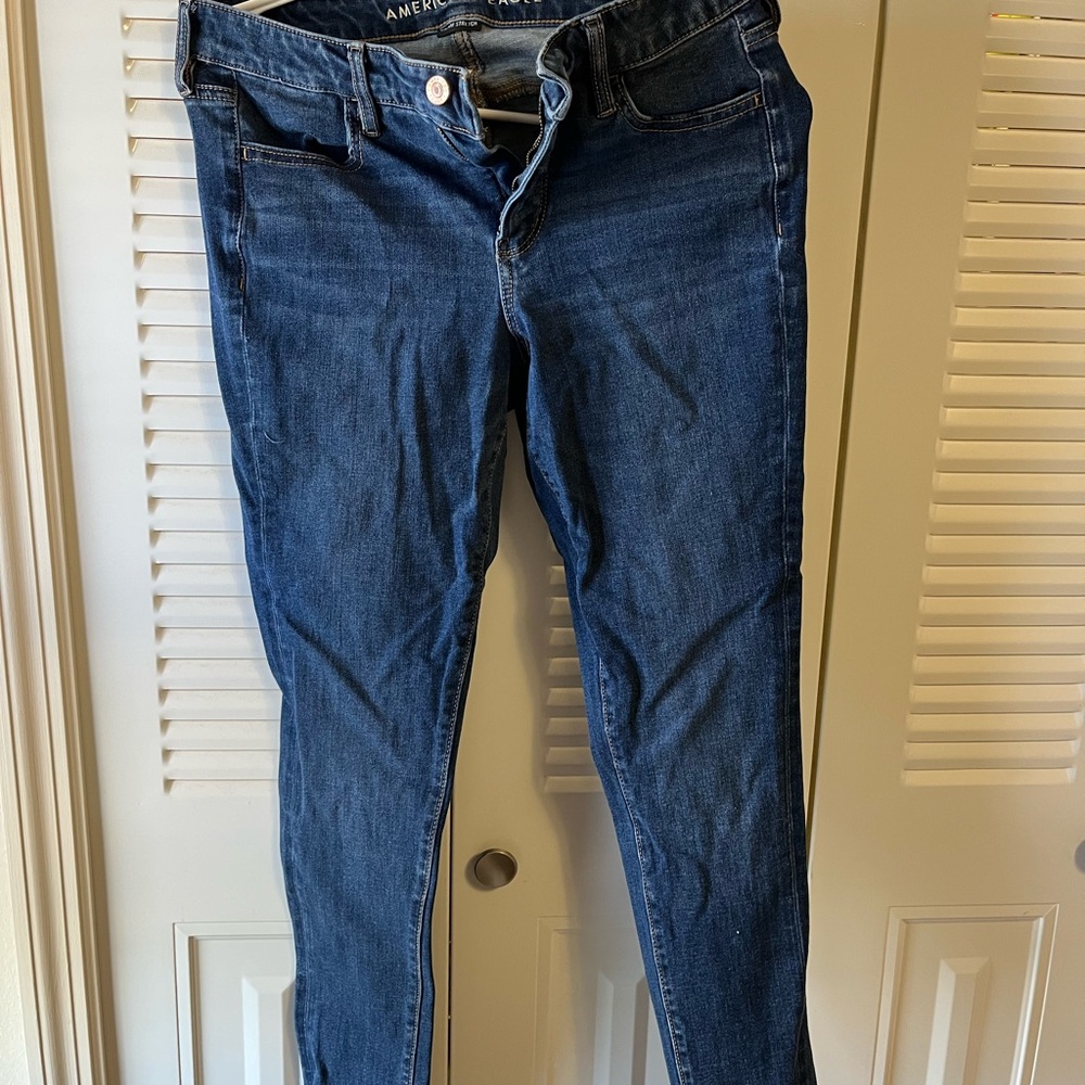 American Eagle Outfitters Women's Blue Jeans